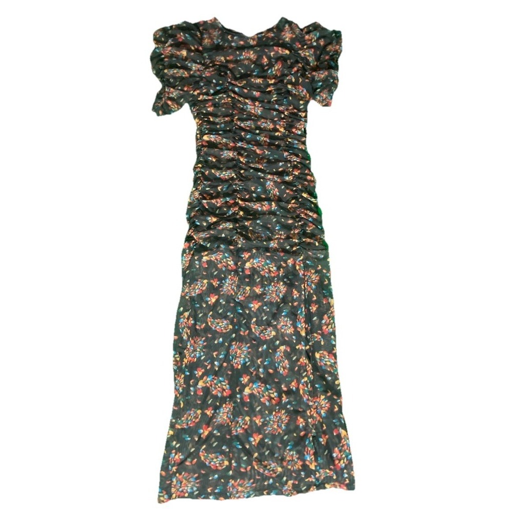 Free People Briella Midi Dress in Twilight Combo Size Small NWT MSRP $168
